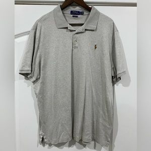 Polo men’s XL heather grey pullover